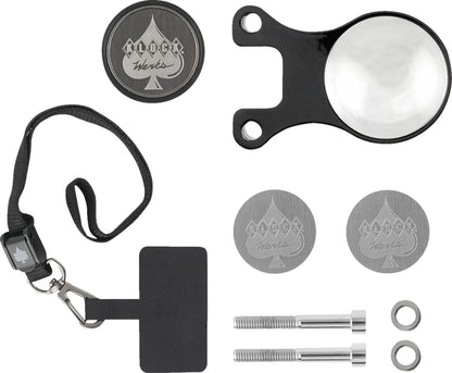 KLOCK WERKS Ambidextrous Mount - iOmount™ - Challenger - Black KWD-04-0609-B