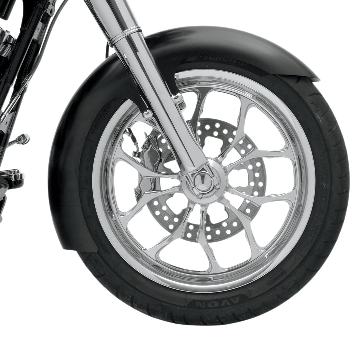 KLOCK WERKS FRONT FENDER SLICER 21" TOURING KWF-01-0103