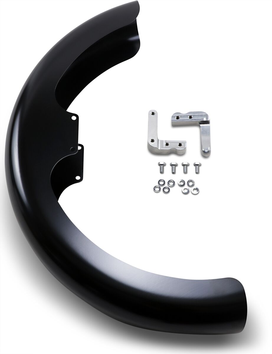 KLOCK WERKS FRONT FENDER 19" WRAPPER 49MM FRONT FORK RAW KWF-03-0009