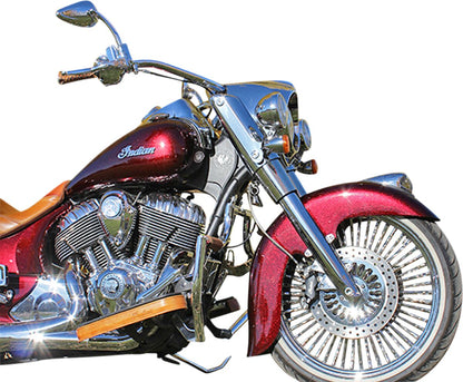 KLOCK WERKS FRONT FENDER 16"/18" INDIAN KLASSIC KWF-04-0400
