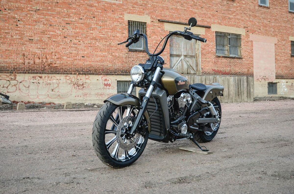 KLOCK WERKS INDIAN - SCOUT - HONEYCOMB RAD KWS-04-0321