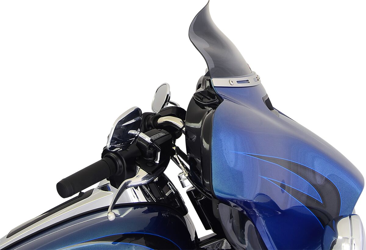KLOCK WERKS FLARE WINDSHIELD 6.5" DARK SMOKE FLH KWW-01-0199-2014