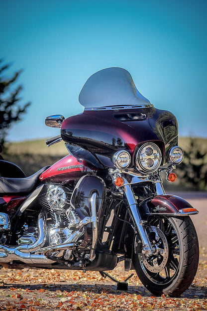 KLOCK WERKS FLARE WINDSHIELD 11.5" CLEAR FLH KWW-01-0206-2014
