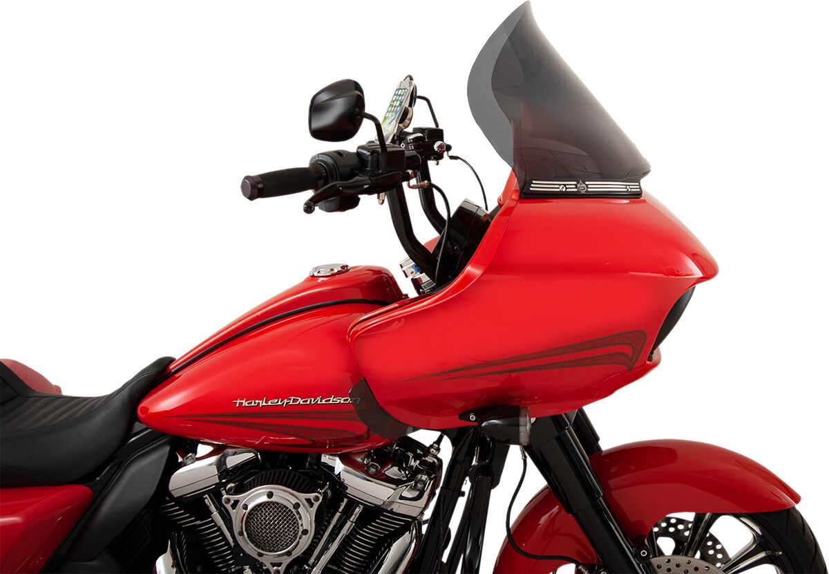 KLOCK WERKS WINDSHIELD PRO TOURING FLARE 15" ROAD GLIDE DARK SMOKE KWW-01-0315