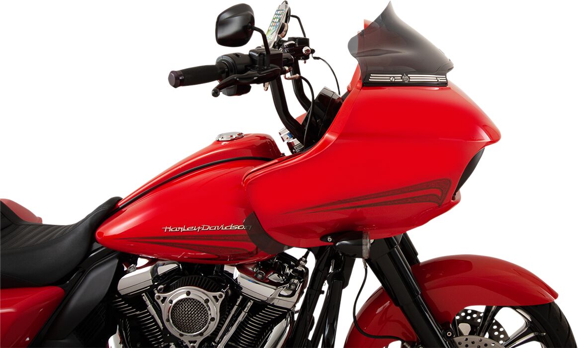 KLOCK WERKS WINDSHIELD SPORT FLARE 9" ROAD DARK SMOKE KWW-01-0326