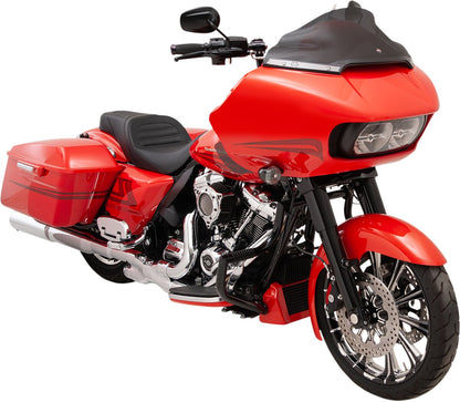 KLOCK WERKS WINDSHIELD SPORT FLARE 9" ROAD DARK SMOKE KWW-01-0326