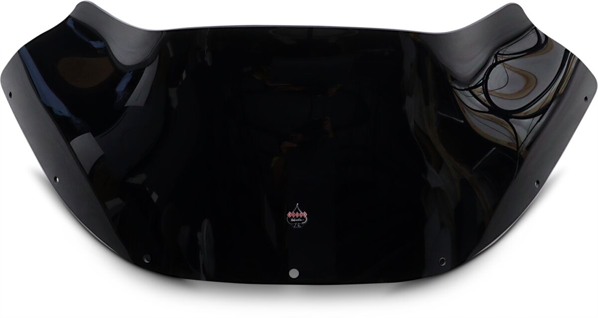KLOCK WERKS WINDSHIELD FLARE FXRP STYLE 9" BLACK KWW-02-0501