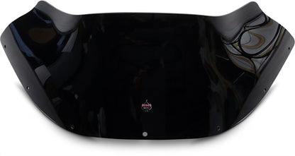 KLOCK WERKS WINDSHIELD FLARE FXRP STYLE 9" BLACK KWW-02-0501