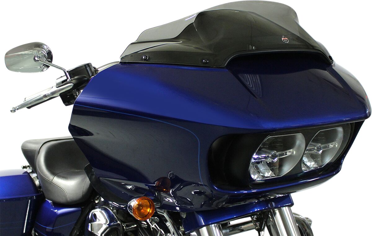 KLOCK WERKS WINDSHIELD SPORT FLARE SUPER LOW 6" ROAD DARK SMOKE KWW-01-0402