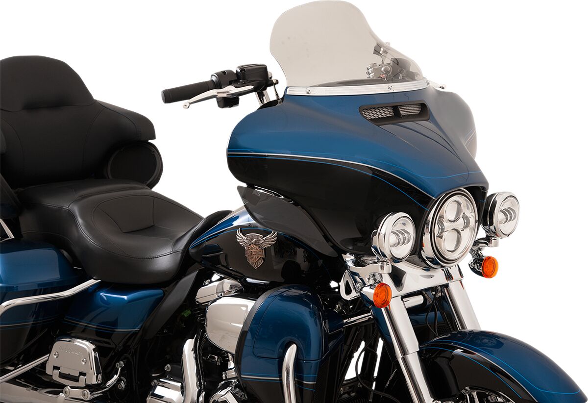 KLOCK WERKS WINDSHIELD FLARE TALL 10.5" FLH SMOKE KWW-01-0468