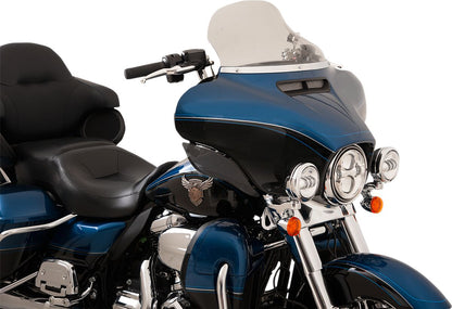 KLOCK WERKS WINDSHIELD FLARE TALL 10.5" FLH SMOKE KWW-01-0468