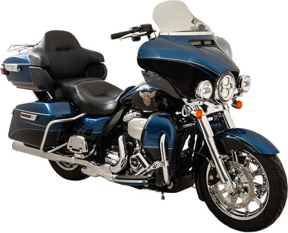 KLOCK WERKS WINDSHIELD FLARE TALL 10.5" FLH SMOKE KWW-01-0468
