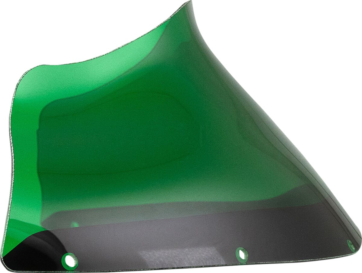 KLOCK WERKS WINDSHIELD FLARE FXRP 9" GREEN KWW-02-0613
