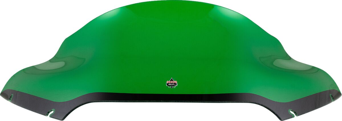 KLOCK WERKS WINDSHIELD FLARE FLTR 9" SPORT GREEN KWW-01-0671