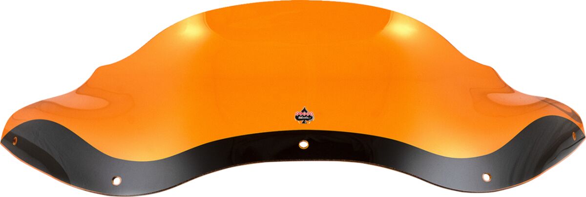 KLOCK WERKS WINDSHIELD FLARE FLTR 8" ORANGE KWW-01-0689