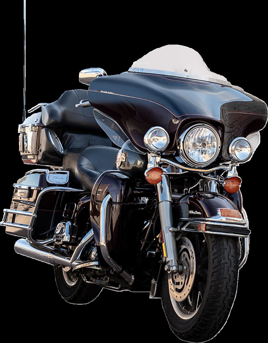 KLOCK WERKS WINDSHIELD FLARE FLH 6.5" CLEAR KWW-01-0701