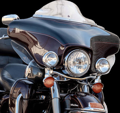 KLOCK WERKS WINDSHIELD FLARE FLH 6.5" CLEAR KWW-01-0701