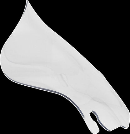 KLOCK WERKS WINDSHIELD FLARE FLH 6.5" CLEAR KWW-01-0701