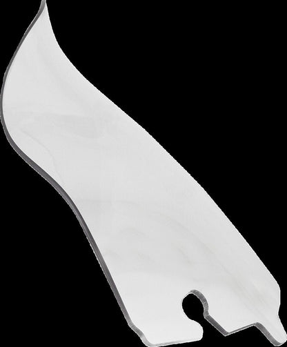 KLOCK WERKS WINDSHIELD FLARE FLH 6.5" CLEAR KWW-01-0702