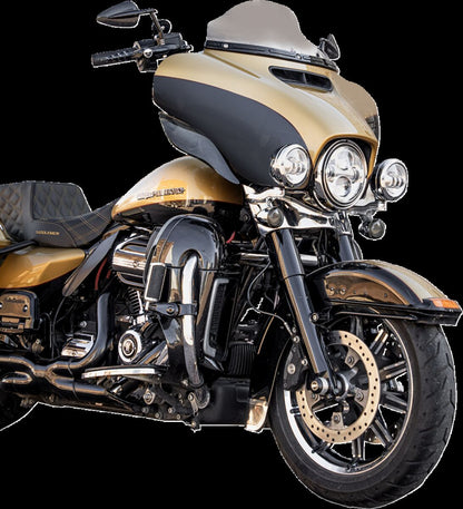 KLOCK WERKS WINDSHIELD FLARE FLH 6.5" CLEAR KWW-01-0702