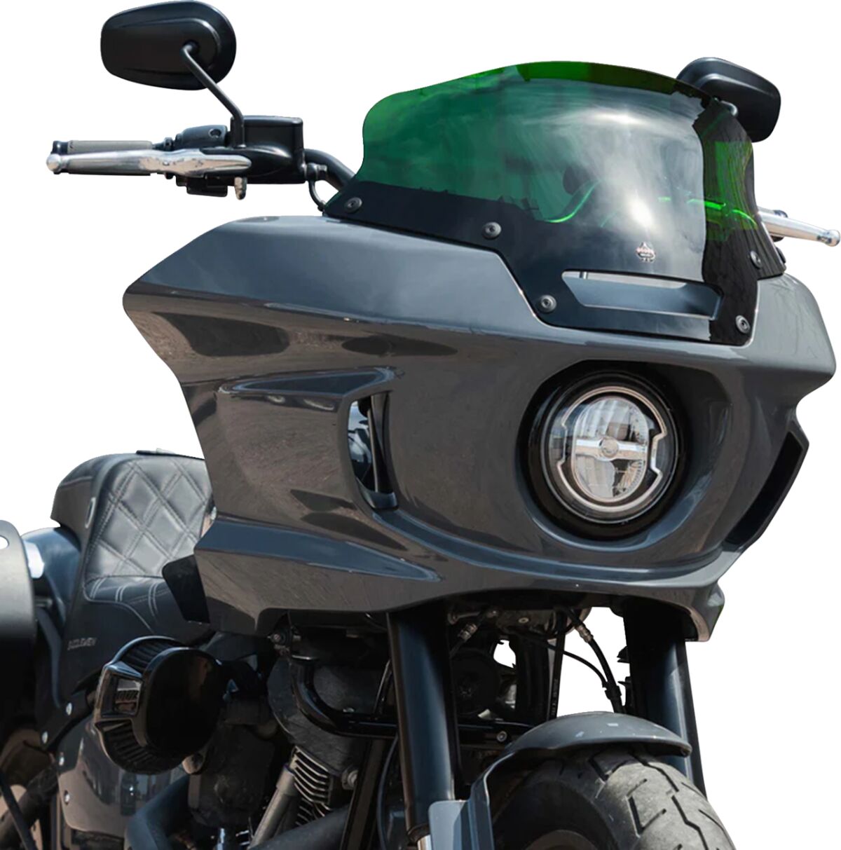 KLOCK WERKS WINDSHIELD FLARE FXLRST SPORT GREEN 6" KWW-02-0625