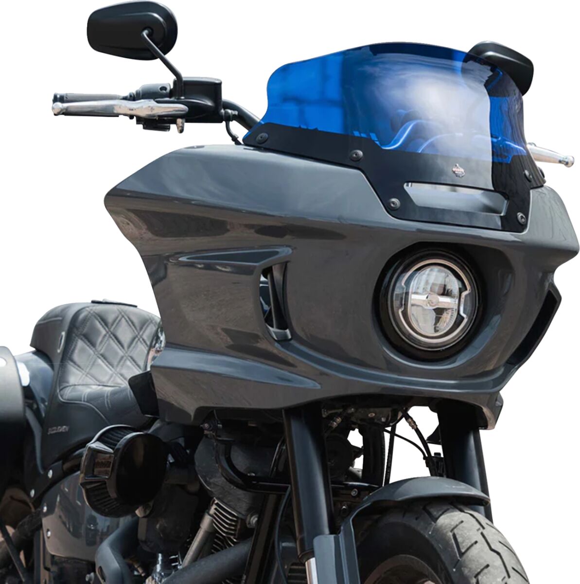 KLOCK WERKS WINDSHIELD FLARE FXLRST SPORT BLUE 6" KWW-02-0626