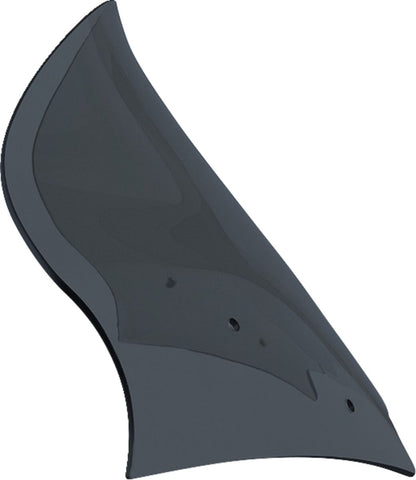 KLOCK WERKS WINDSHIELD FLARE FLTR DARK SMOKE 13.5" KWW-01-0704-DS