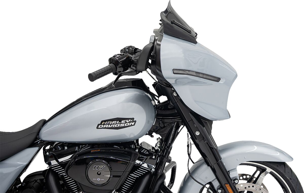 KLOCK WERKS WINDSHIELD FLARE - 8" - BLACK 23-24 FLH KWW-01-0707-B