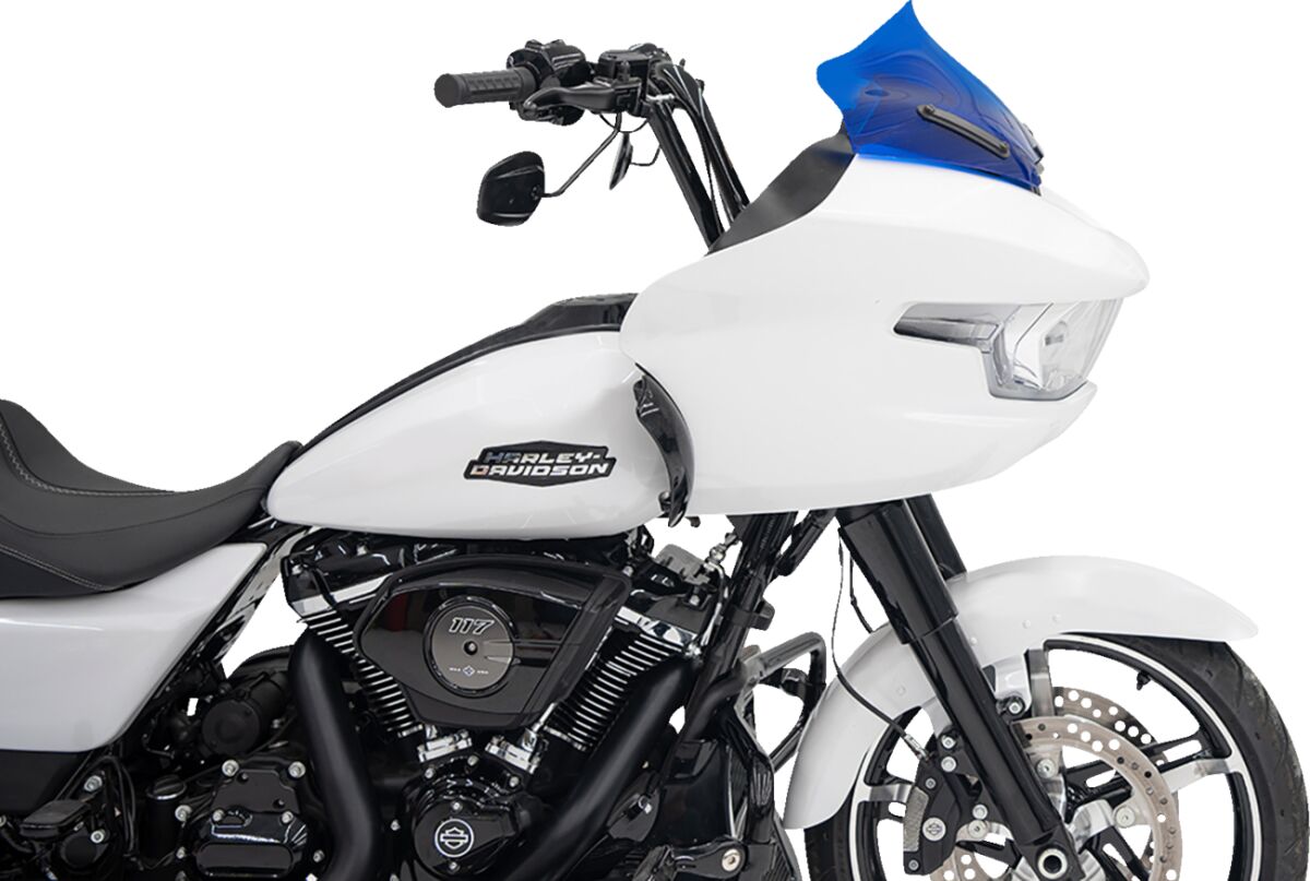 KLOCK WERKS WINDSHIELD FLARE 10" SPORT BLUE 23-24 FLTR KWW-01-0719