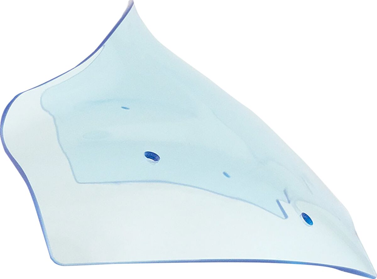 KLOCK WERKS WINDSHIELD FLARE 8" SPORT 23-24 FLTR BLUE ICE KWW-01-0754