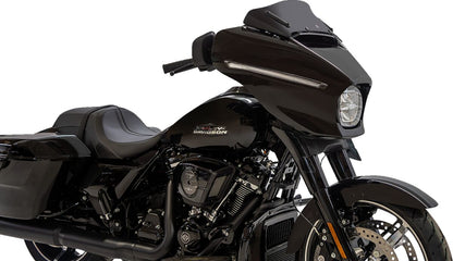 KLOCK WERKS WINDSHIELD FLARE FLH 2023+ 6.5" BLACK KWW-01-0722-B