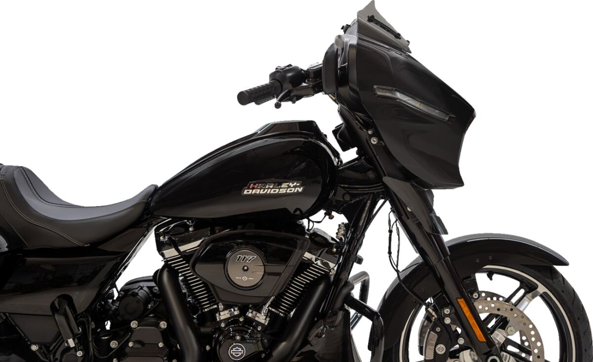 KLOCK WERKS WINDSHIELD FLARE FLH 2023+ 6.5" TINT KWW-01-0722-T