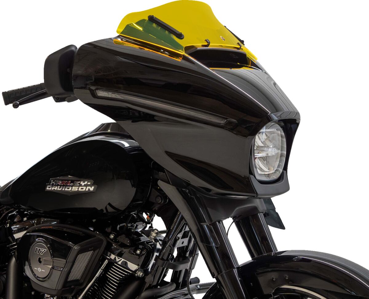 KLOCK WERKS WINDSHIELD FLARE FLH 2023+ 6.5" YELLOW ICE KWW-01-0738