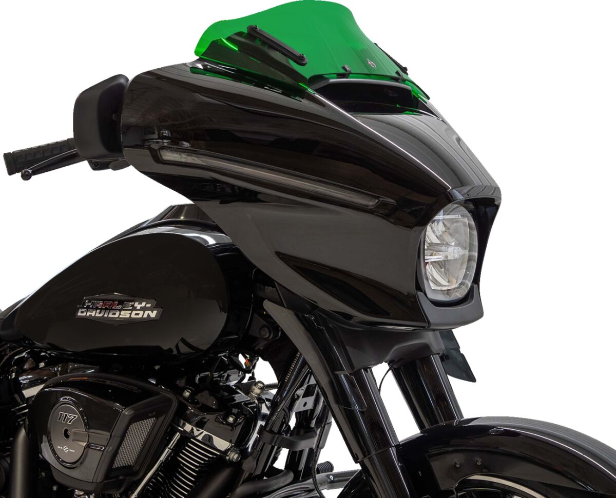 KLOCK WERKS WINDSHIELD FLARE FLH 2023+ 6.5" GREEN KWW-01-0744