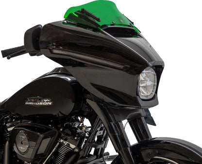 KLOCK WERKS WINDSHIELD FLARE FLH 2023+ 6.5" GREEN KWW-01-0744