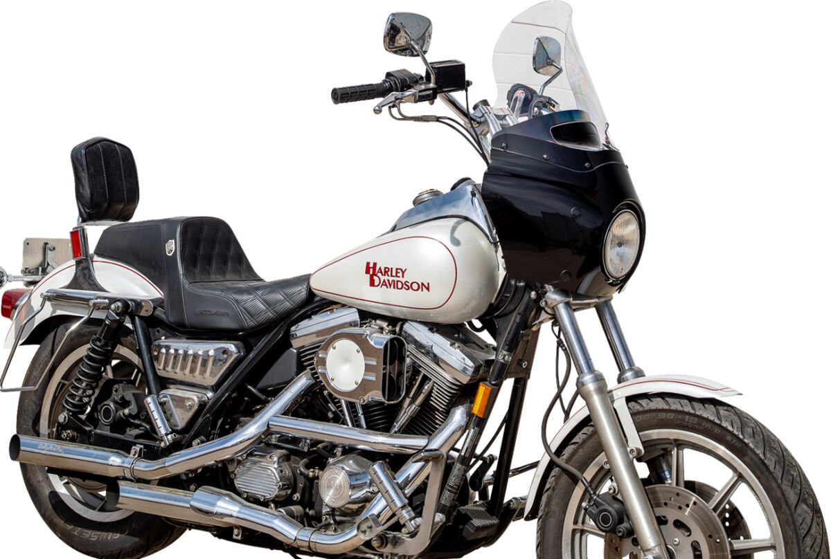 KLOCK WERKS WINDSHIELD ROAD WARRIOR FAIRING - 15" - CLEAR KWW-06-0613-C