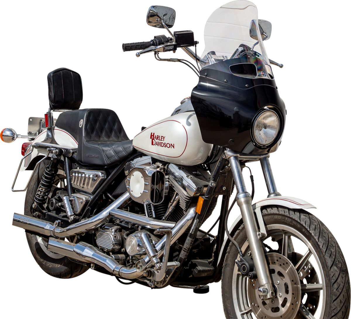 KLOCK WERKS WINDSHIELD ROAD WARRIOR FAIRING - 15" - CLEAR KWW-06-0613-C