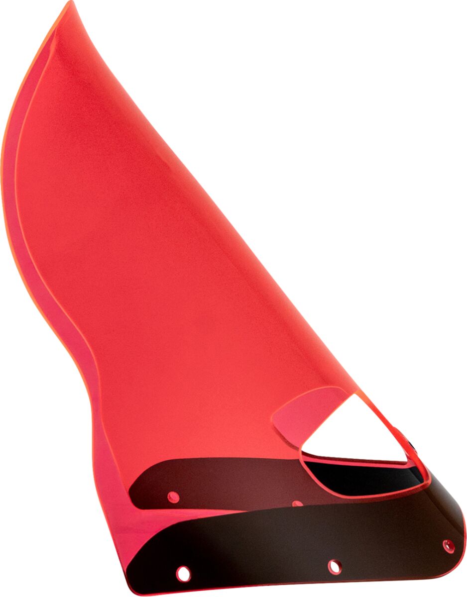 KLOCK WERKS WINDSHIELD ROAD WARRIOR FAIRING - 15" - - PINK ICE KWW-06-0614