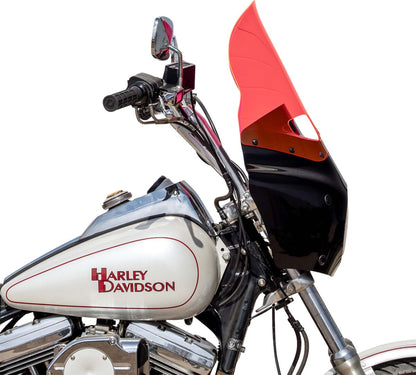 KLOCK WERKS WINDSHIELD ROAD WARRIOR FAIRING - 15" - - PINK ICE KWW-06-0614