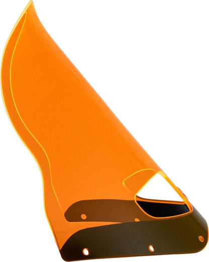 KLOCK WERKS WINDSHIELD ROAD WARRIOR FAIRING - 15" - - ORNAGE ICE KWW-06-0615