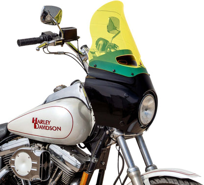 KLOCK WERKS WINDSHIELD ROAD WARRIOR FAIRING - 15" - - YELLOW ICE KWW-06-0616