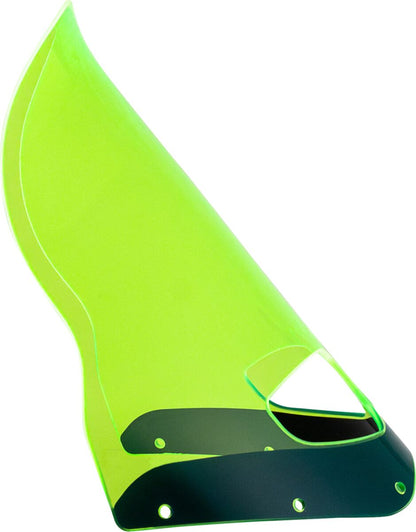KLOCK WERKS WINDSHIELD ROAD WARRIOR FAIRING - 15" - - GREEN ICE KWW-06-0617