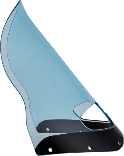 KLOCK WERKS WINDSHIELD ROAD WARRIOR FAIRING - 15" - - BLUE ICE KWW-06-0618