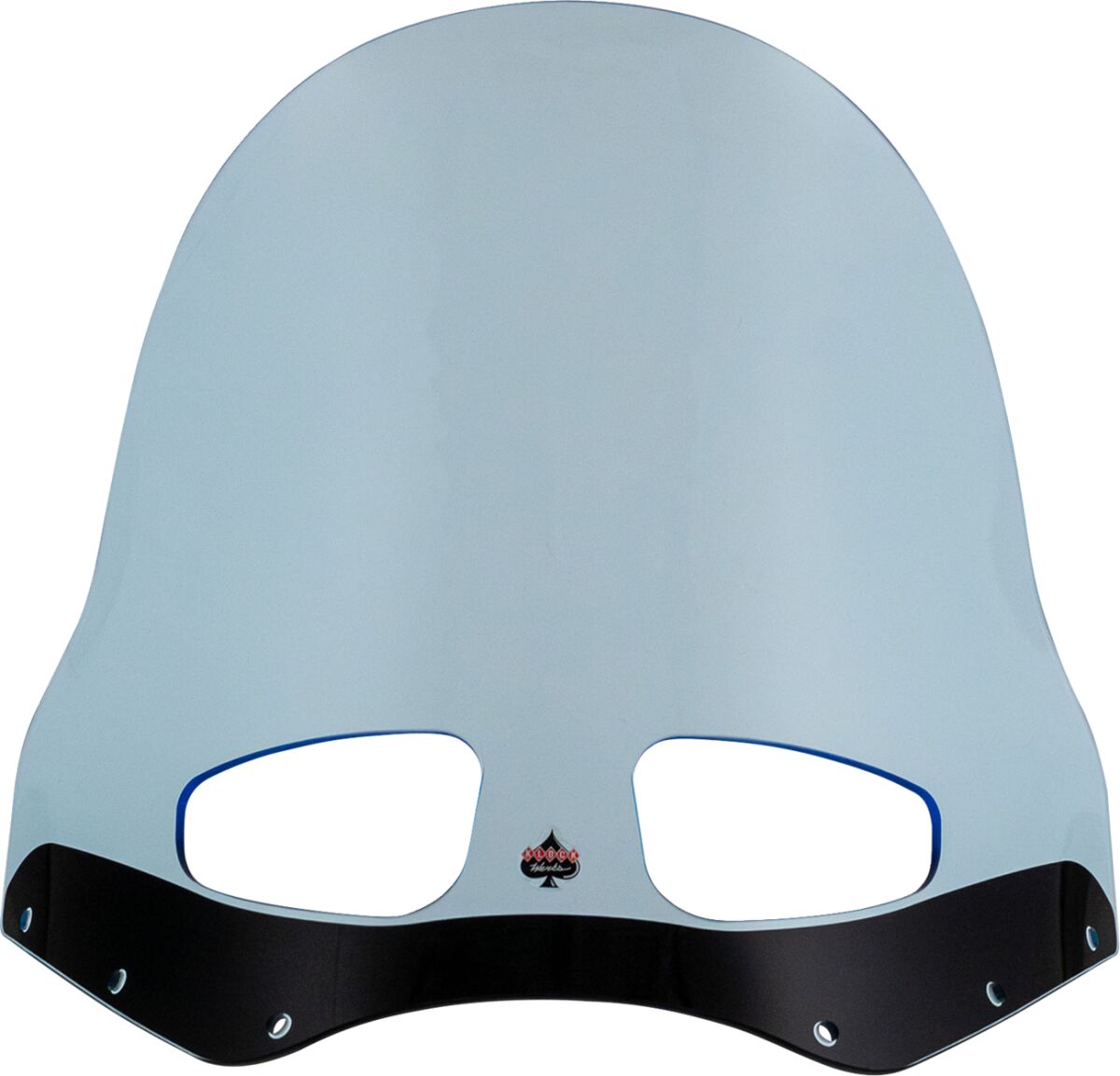 KLOCK WERKS WINDSHIELD ROAD WARRIOR FAIRING - 15" - - BLUE ICE KWW-06-0618