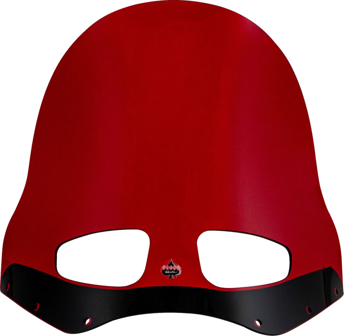 KLOCK WERKS WINDSHIELD ROAD WARRIOR FAIRING - 15" - - RED KWW-06-0619