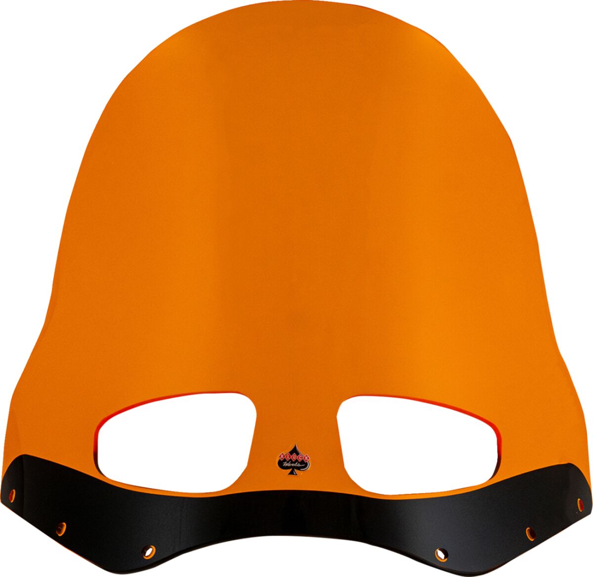 KLOCK WERKS WINDSHIELD ROAD WARRIOR FAIRING - 15" - - ORANGE KWW-06-0620