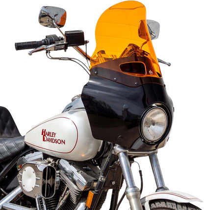 KLOCK WERKS WINDSHIELD ROAD WARRIOR FAIRING - 15" - - ORANGE KWW-06-0620