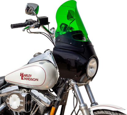 KLOCK WERKS WINDSHIELD ROAD WARRIOR FAIRING - 15" - - GREEN KWW-06-0622