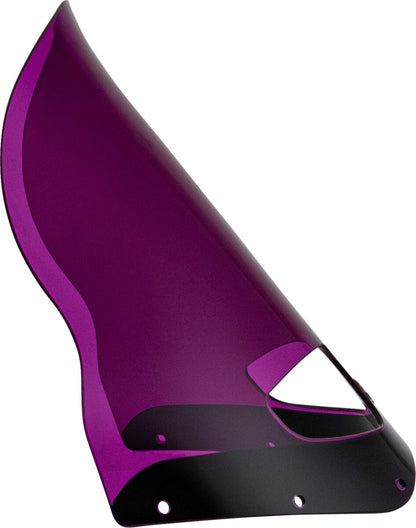 KLOCK WERKS WINDSHIELD ROAD WARRIOR FAIRING - 15" - - PURPLE KWW-06-0624