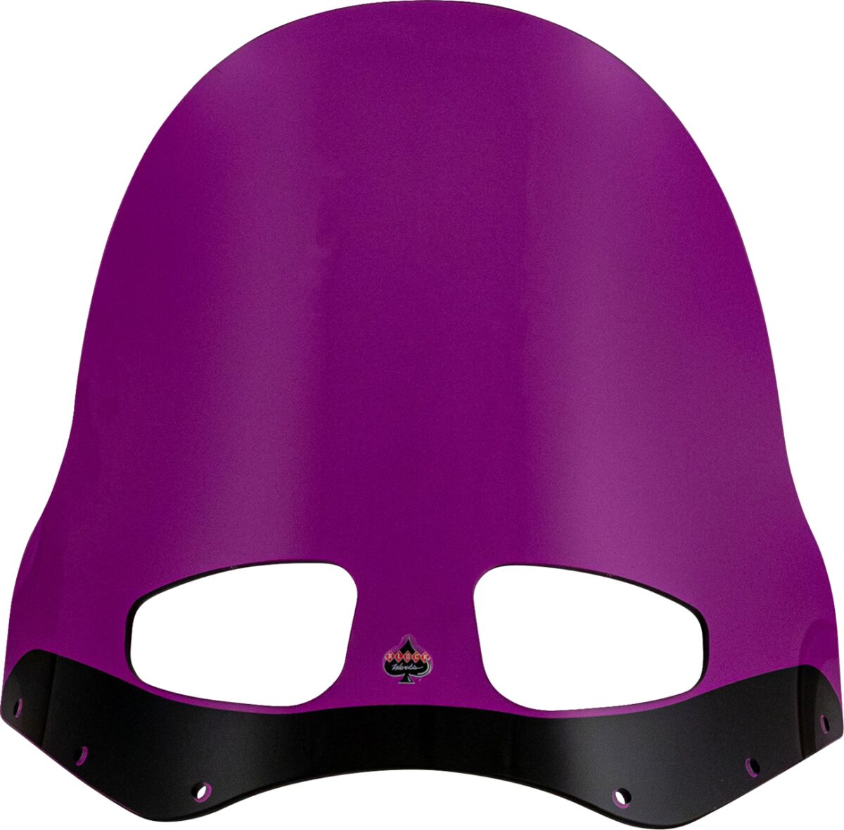 KLOCK WERKS WINDSHIELD ROAD WARRIOR FAIRING - 15" - - PURPLE KWW-06-0624